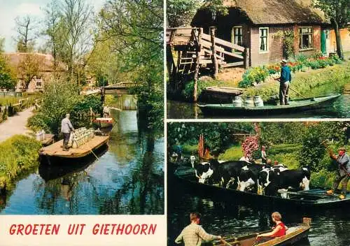 Netherlands Giethoorn barge