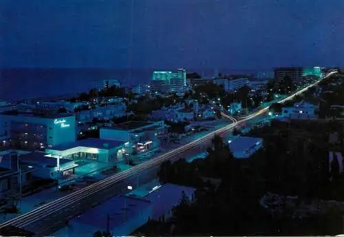 Spain Torremolinos Costa del Sol night