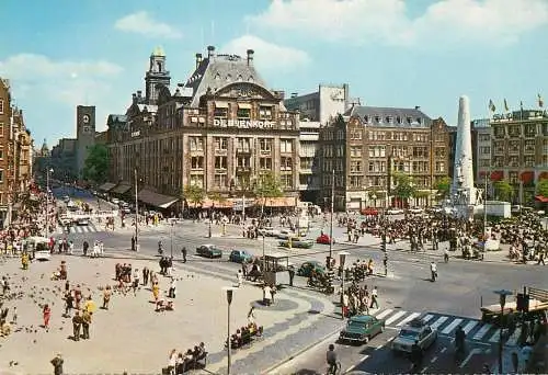 Netherlands Amsterdam dam with war memorial