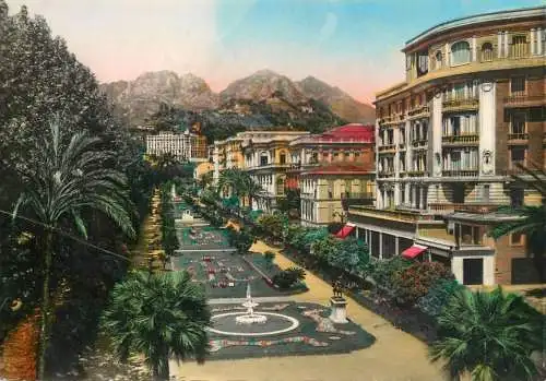 France Menton ses jardins fleuris