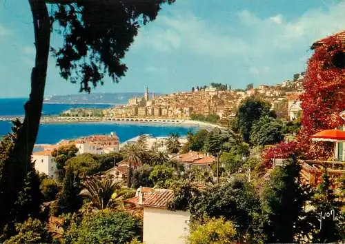 France Cote d'Azur Menton coast
