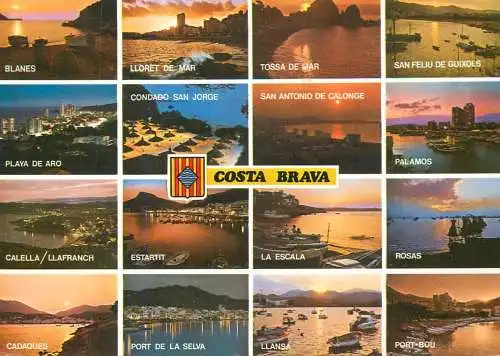 Spain Costa Brava contraluces