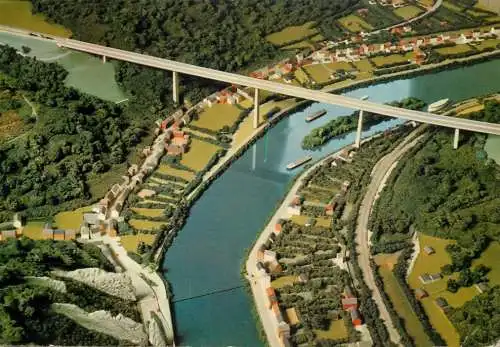Belgium Dinant sur Meuse Viaduc Charlemagne