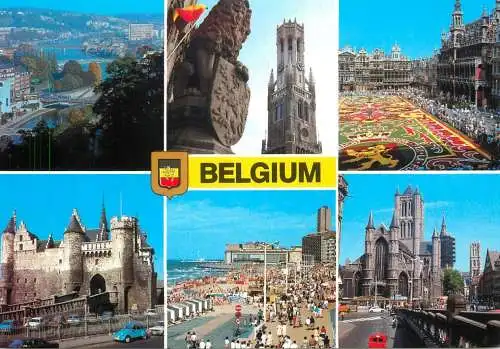 Belgium castles cathedral