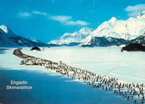 Switzerland St. Moritz Engadiner Ski Marathon