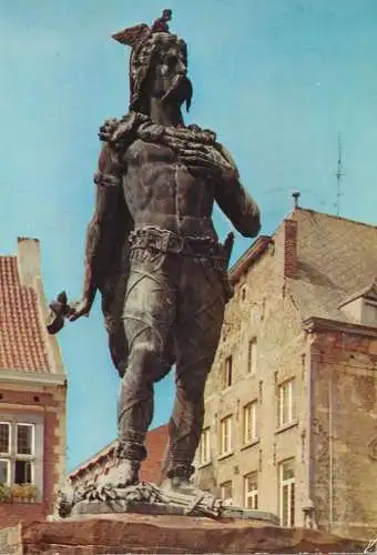 Belgium Tongeren statue