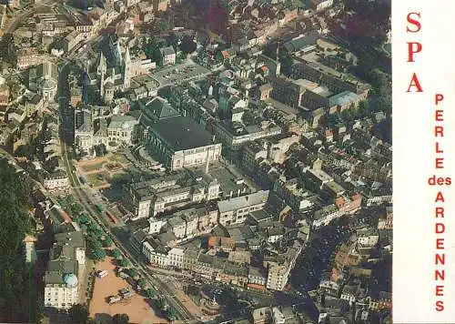 Belgium Spa aerial