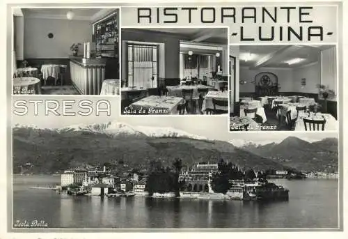 Italy Stresa Ristorante "Luina" multi view