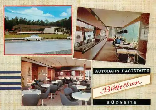 Germany Buttelborn Autobahn Raststatte multi view