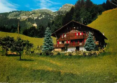 Switzerland Leysin chalet typique de la region