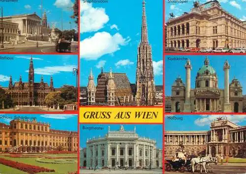 Austria Wien Schönbrunn Palace Karlskirche