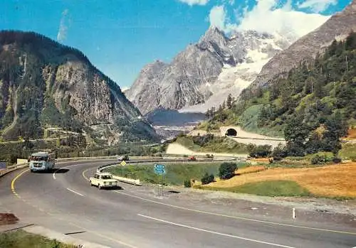 Switzerland Monte Bianco tunnel