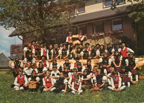 Germany Schwarzwald Trachtengruppe traditional costumes