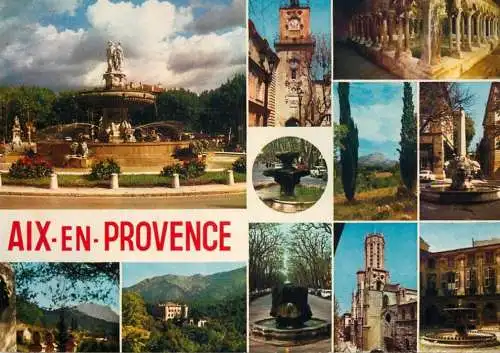 France Aix en Provence towers