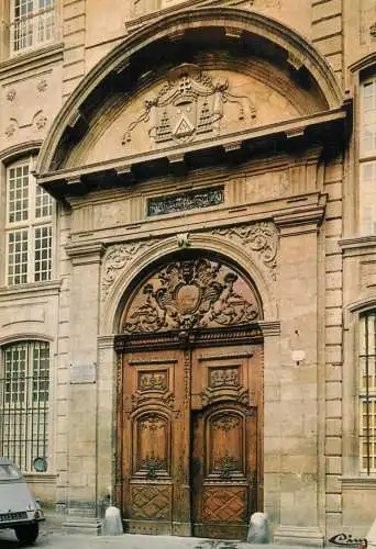 France Aix en Provence porte du Palais archiepiscopal