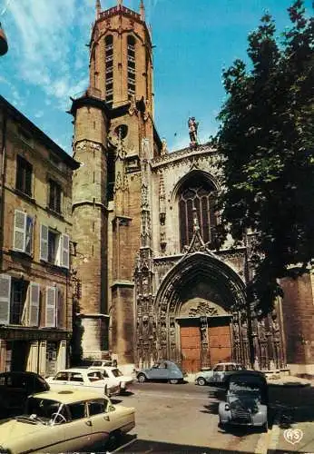 France Aix en Provence cathedrale St. Sauveur