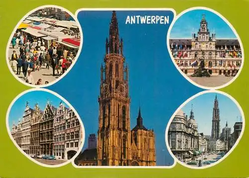Belgium Antwerpen cathedral