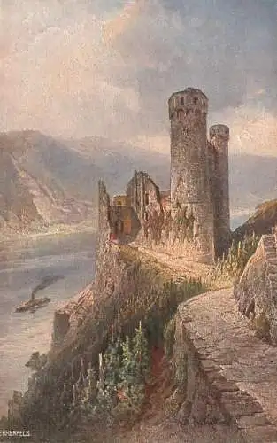AK Germany Ruine Ehrenfels