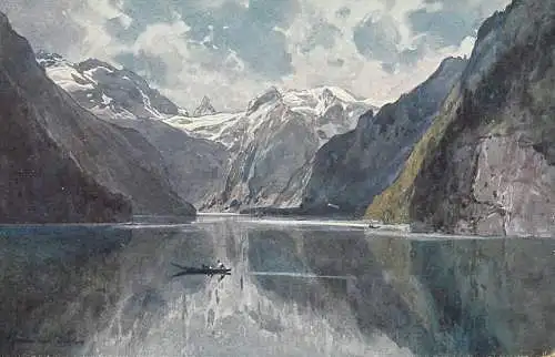 AK Germany E. Har. Compton Konigssee vom Malerwinkel