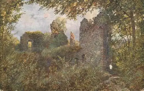 AK Germany ruine Rodenstein