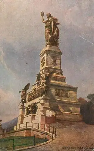 AK Germany das Nationaldenkmal auf dem Niederwald