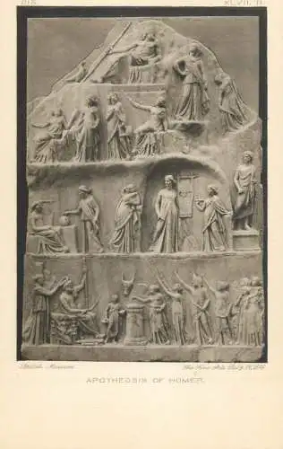 United Kingdom England London British museum fresco Apotheosis of Homer