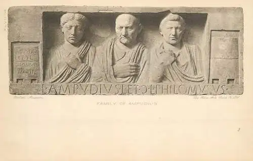 United Kingdom England London British museum fresco family of Ampudius