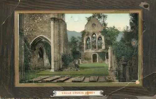 United Kingdom Wales Valle Crucis Abbey