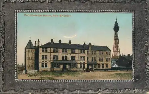 United Kingdom England New Brighton pier tower convalescent home