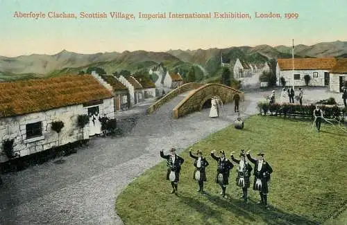 United Kingdom England London Imperial International Exhibition Aberfoyle Clachan