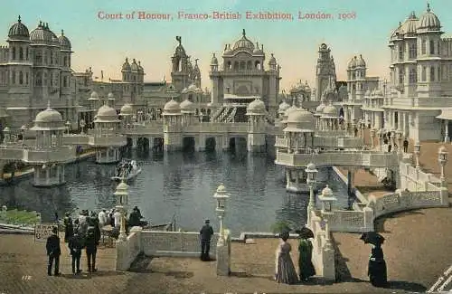 United Kingdom England London Franco British Exhibition court of honour 1908
