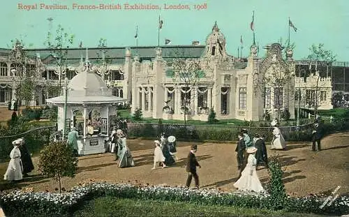 United Kingdom England London Franco British exhibition Royal pavilion 1908