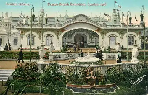United Kingdom England London Franco British exhibition pavilion Delieux 1908