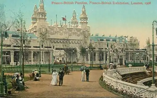 United Kingdom England London Franco British exhibition the Royal pavilion 1908
