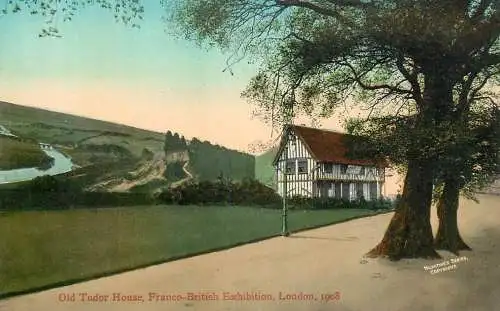 United Kingdom England London Franco British exhibition Old Tudor house 1908