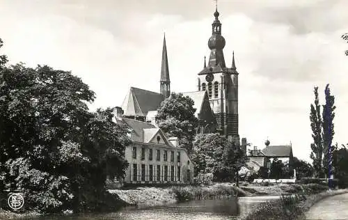 Belgium Aarschot kerk en demer