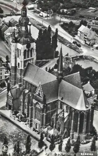 Belgium Aarschot panorama church