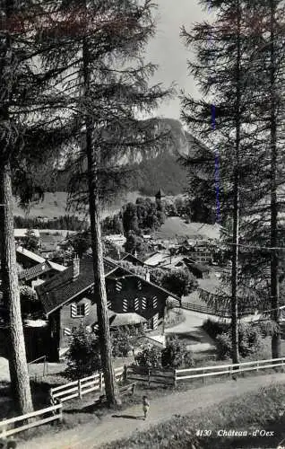 Switzerland chateau d'Oex
