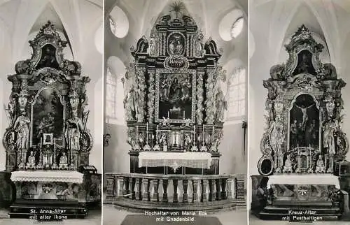 Germany church altair St. Anna altar Maria Eck Kreuz Altar