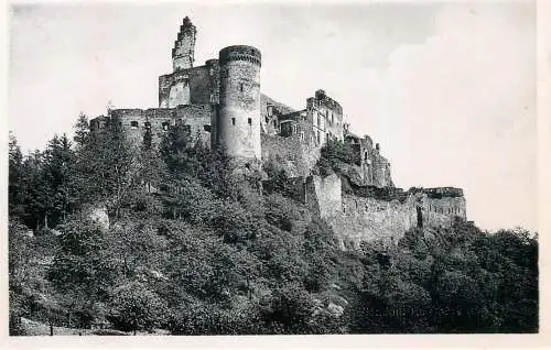 Luxembourg Vianden castle ruines