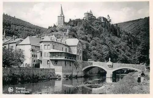 Luxembourg Vianden les ruines