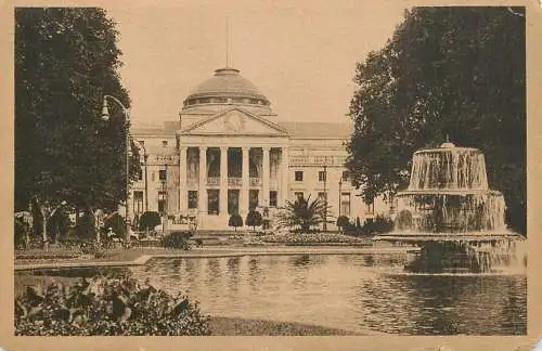 Germany Wiesbaden kurhaus