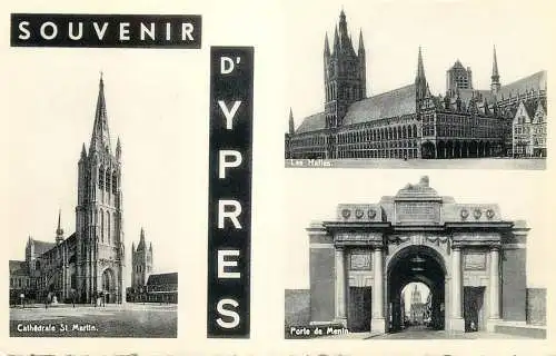 Belgium Ypres cathedrale St. Martin