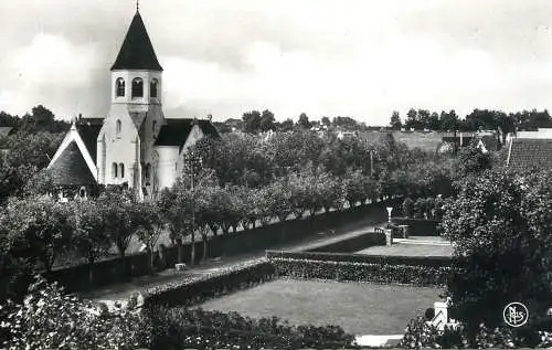 Belgium Knokke Zoute the Black Friars church