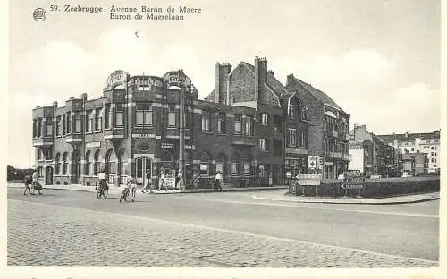 Belgium Zeebrugge baron de Maerelaan