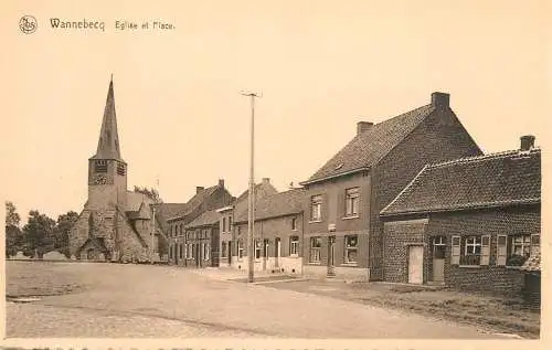 Belgium Wannebecq church