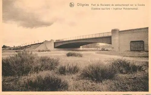 Belgium Ollignies pont du boulevard