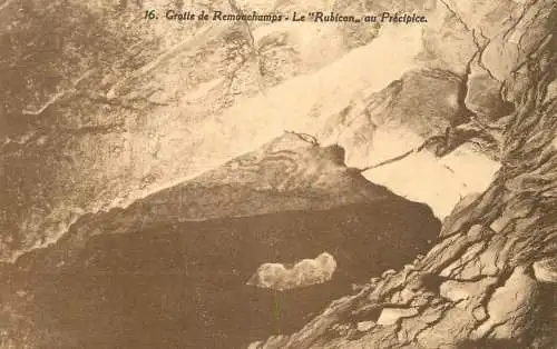 Belgium Grotte de Remouchamps le rubicon