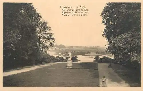 Belgium Tervuren parc statue