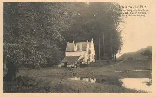 Belgium Tervuren parc spanish house